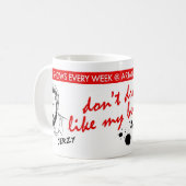 Ne dessinez pas comme mon ami ! Tasse (Devant gauche)