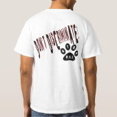 Ne distinguez pas - arrêtez le T-shirt de BSL (Dos)