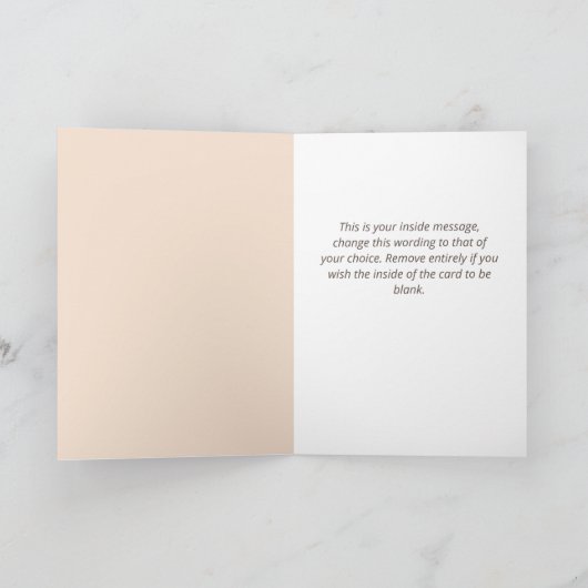 Né en 1953 Carte de voeux (Intérieur)