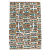 Né en 1955 sac cadeau moyen (Dos)