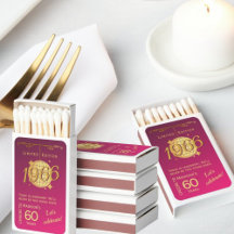 Né en 1966 60ème anniversaire fête Vintage