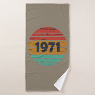 Né en 1971 cadeau d'anniversaire vintage