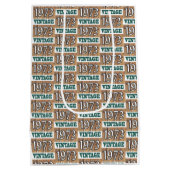 Né en 1973 sac cadeau moyen (Dos)