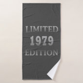 né en 1979 anniversaire en édition limitée cadeau (Serviette de bain)