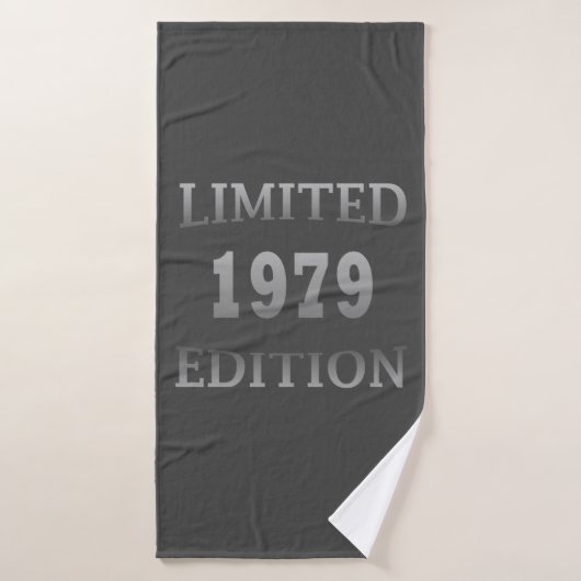 né en 1979 anniversaire en édition limitée cadeau (Serviette de bain)