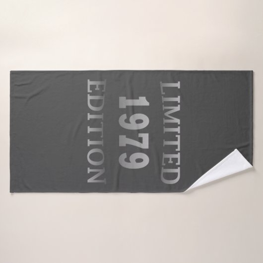 né en 1979 anniversaire en édition limitée cadeau (Serviette de bain)