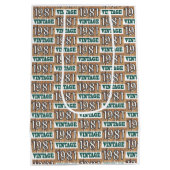 Né en 1981 sac cadeau moyen (Dos)