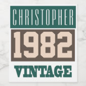 Né en 1982. 1982 Année de naissance Étiquette de v (Étiquettes simples)