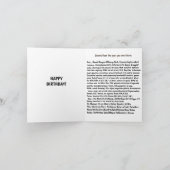 Né en 1983 Anniversaire faits amusants Carte (Intérieur)