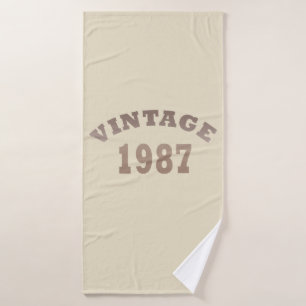 né en 1987 anniversaire vintage