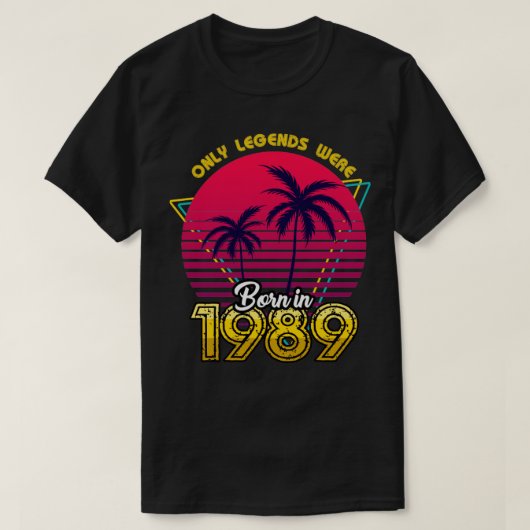 Né en 1989 TShirt (Design devant)