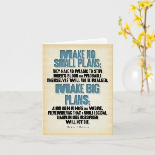 Ne faites aucune petite carte de note de plans (Fleur jaune)