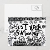 Ne faites que garder les cartes postales de natati (Devant / Derrière)