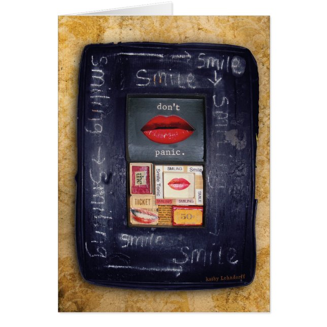 Ne font pas paniquer/sourire ! (Devant)