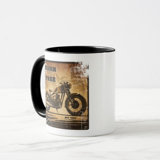 Né Free Biker Mug (Devant gauche)