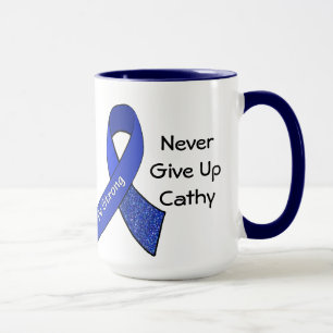 Ne jamais abandonner "Ajouter un nom" CFS Big Mug