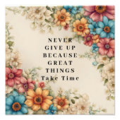 Ne jamais abandonner l'impression photo (Devant)