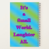 Ne jamais changer vos rayures - Carnet spiral (Verso)