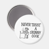 Ne jamais faire confiance à un aimant de cuisine m (Recto/Verso)