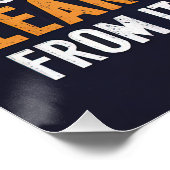 Ne jamais gaspiller une bonne erreur Poster brilla (Coin)