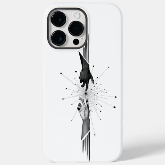 "Ne jamais laisser aller : coque iphone des mains  (Verso)