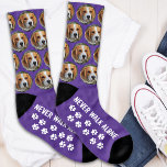 Ne jamais marcher seul animal de compagnie photo C<br><div class="desc">Célébrez votre amour pour votre ami en fureur avec nos adorables Chaussettes Photo Chien! Conçues pour les amoureux de les chiens, ces chaussettes sont le moyen parfait pour garder votre chiot près, même quand elles ne sont pas à vos côtés. Avec l'expression "Ne marchez jamais seul", ces chaussettes vous rappellent...</div>