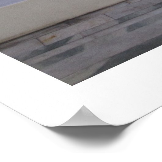 Ne jamais pleurer seul (vue latérale) 16x20 Poster (Coin)