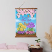 Ne jamais renoncer à la tapisserie murale coupée e (Chambre à coucher)