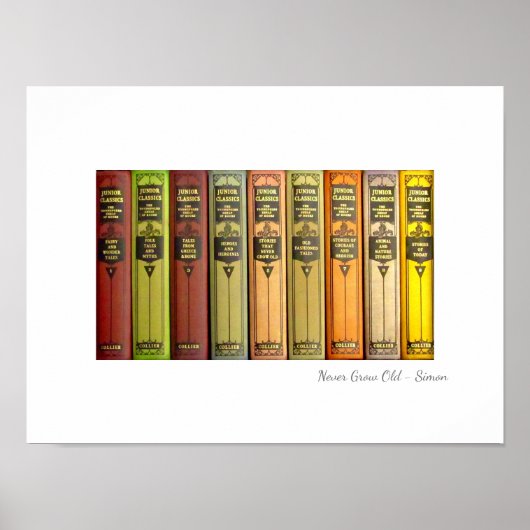 Ne jamais vieillir - affiche (Devant)