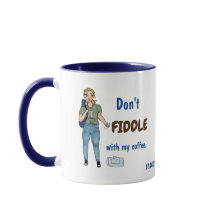 Ne joue pas avec mon café. Mug