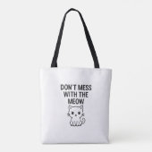 Ne Jouez Pas Avec Les Sacs Meow (Dos)