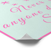 Ne laissez jamais personne ternir votre affiche ét (Coin)