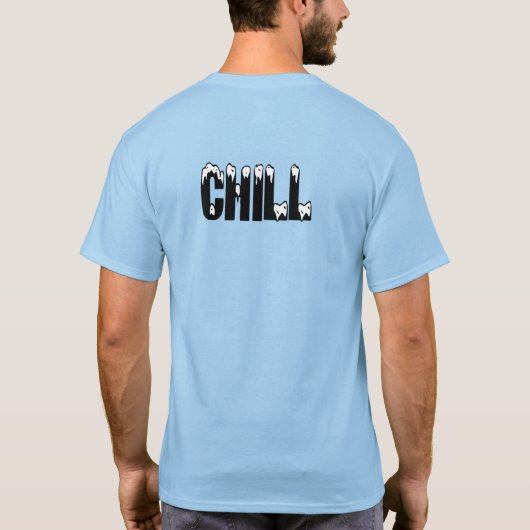 Ne laissez pas la vie vous porter T-shirt (Dos)