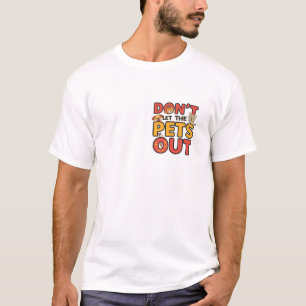 Ne laissez pas les animaux sortir des T-shirts amu