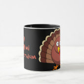 Ne laissez pas les dindes vous faire tomber - Mug  (Centre)