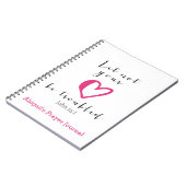 Ne laissez pas votre coeur être troublé Journal de (Côté gauche)