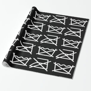 NE LAVEZ PAS ! NE REFROIREZ PAS ! PAPIER CADEAU