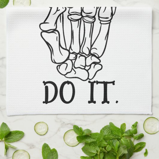 NE LE FAIS PAS serviette de cuisine (Plié)