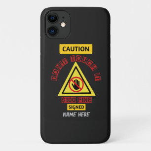 Ne le touchez pas iPhone / coque ipad