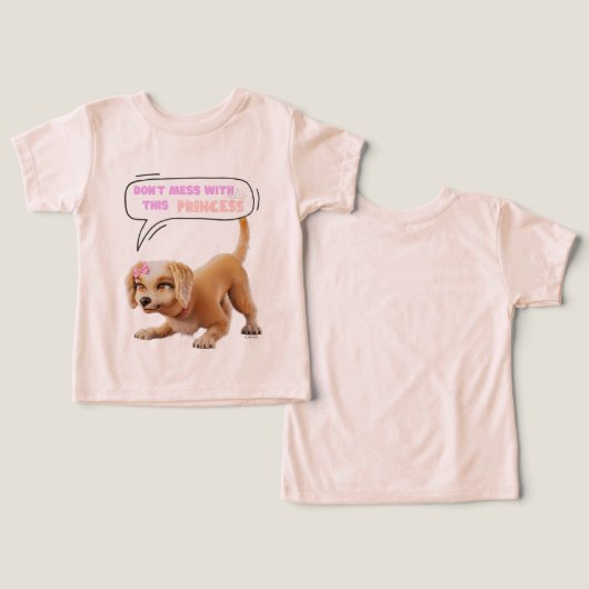 Ne manquez pas cette princesse (Design Recto & Verso)