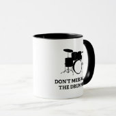 Ne manquez pas la Mug de café du batteur (Devant droit)
