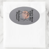 Ne manquez pas le Sticker ovale du Lecteur Melodeo (Sac)