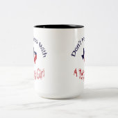 Ne manquez pas une Texas Girl Zazzle Mug (Centre)