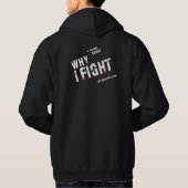ne m'appelez pas Sweat - shirt à capuche-NOIR de (Dos)