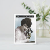 Ne m'appelle pas peut-être carte postale (Debout devant)