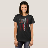 Ne marche pas sur moi T-Shirt (Devant entier)
