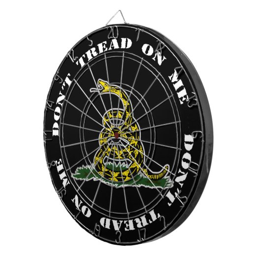 Ne marchez pas sur moi la Cible de flechettes (le (Devant droit)