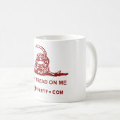 Ne marchez pas sur moi la tasse de thé (Devant droit)