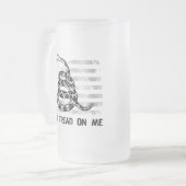 Ne marchez pas sur moi la tasse en verre (Devant gauche)