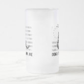 Ne marchez pas sur moi la tasse en verre (Centre)